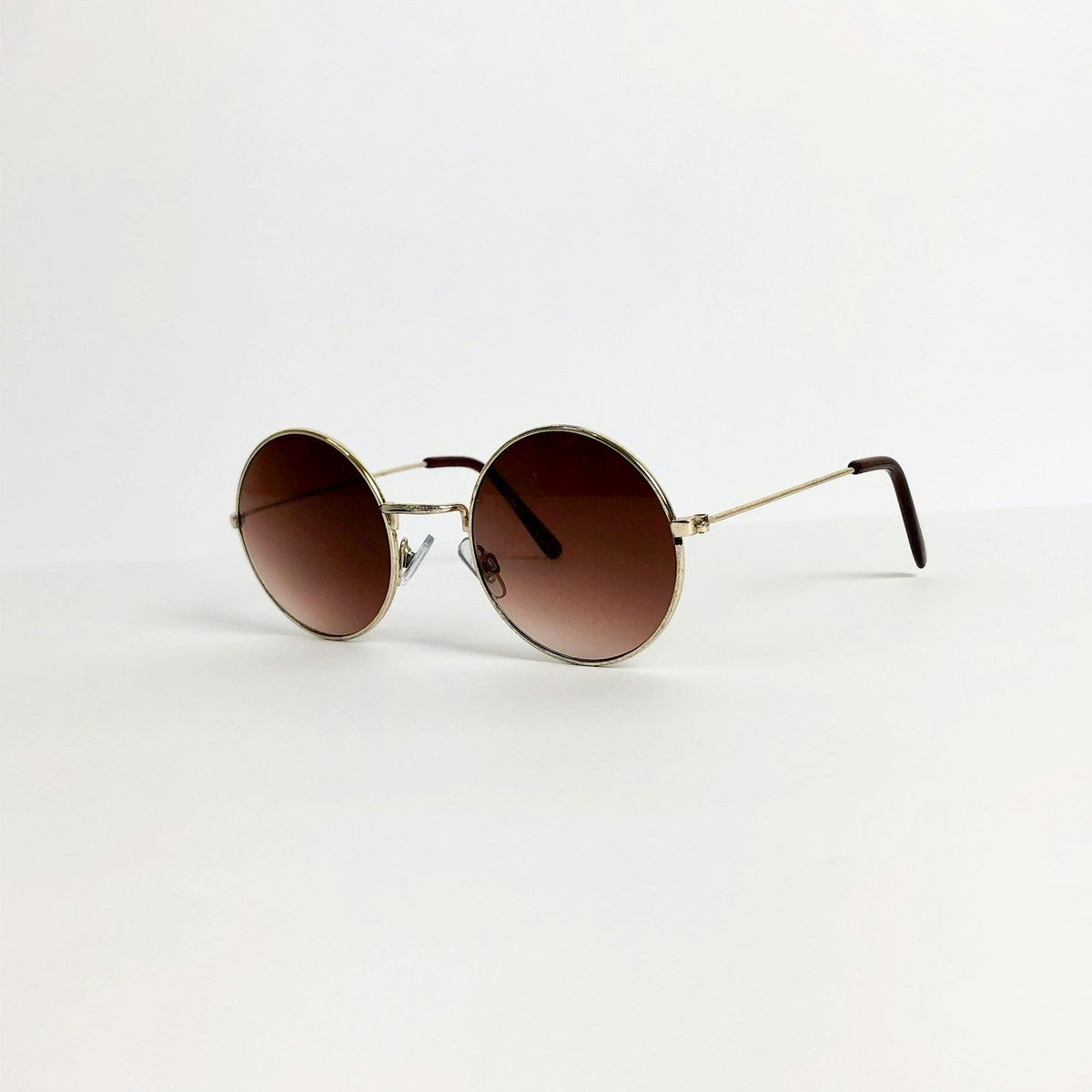Round Gold Sunglasses