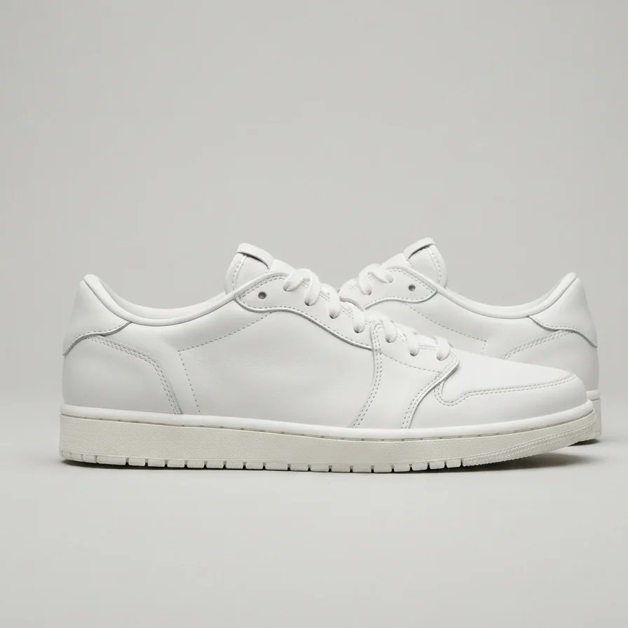 White Leather Sneakers